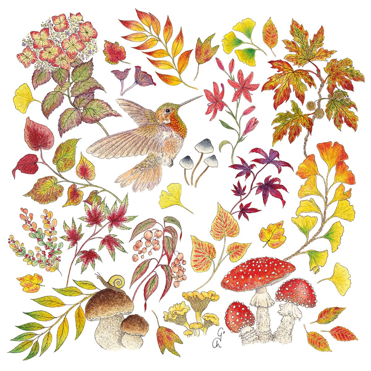 Guardanapos Autumn Love