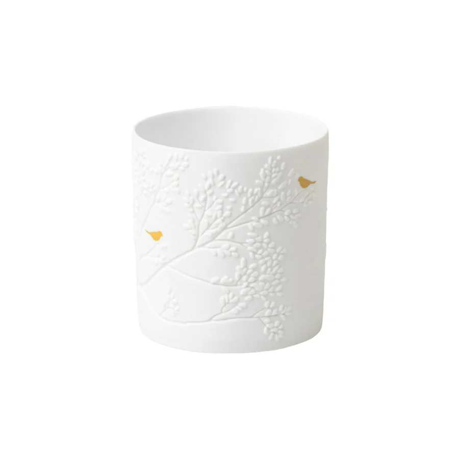 Tealight Pássaro Dourado