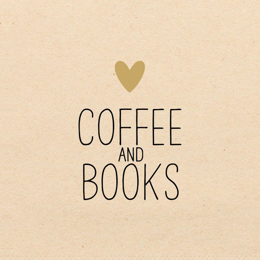 Guardanapos Coffee and Books Eco