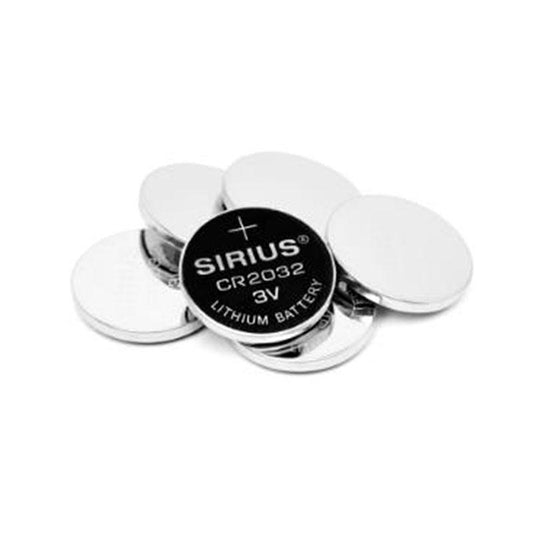 Pilhas Sirius CR2032 3V 6 Pcs