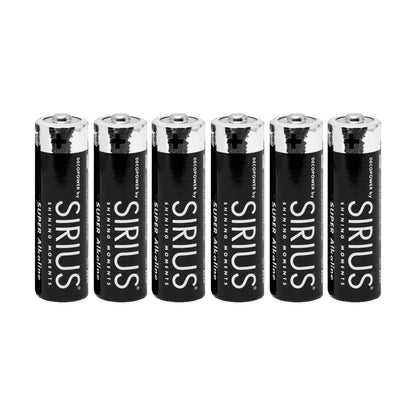 Pilhas Sirius AA 6 Pcs
