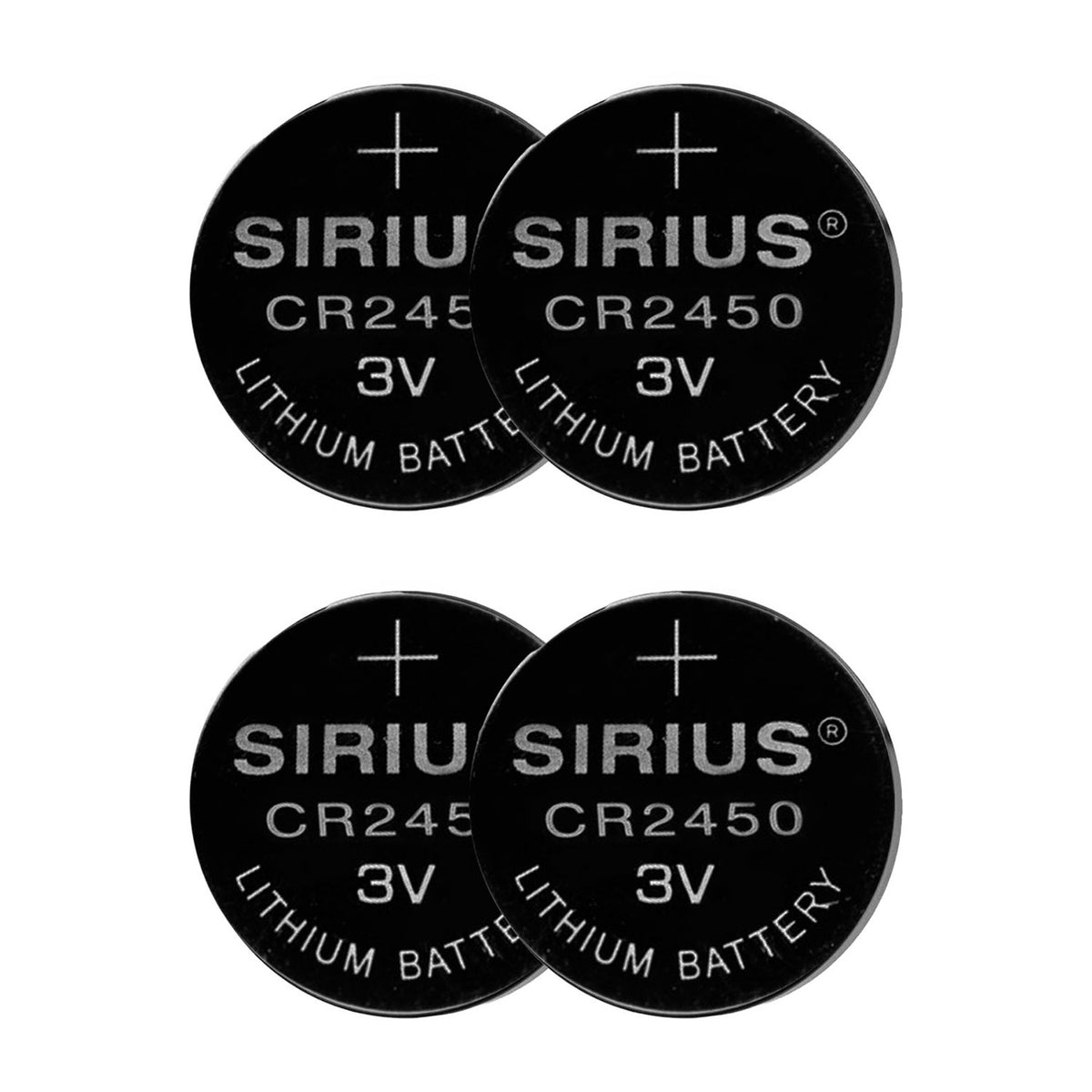 Pilhas Sirius CR2450