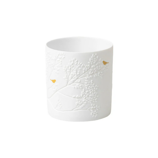 Tealight Pássaro Dourado